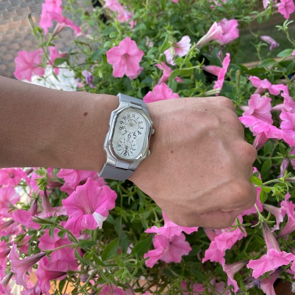 Authentic Size 2 Philip Stein natural Frequency Watch. - Picture 8 of 9